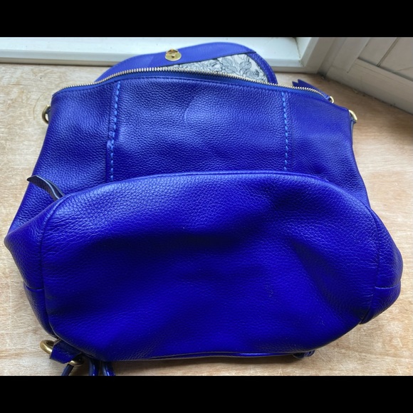 Beautiful blue leather BP from VB. - Picture 6 of 7